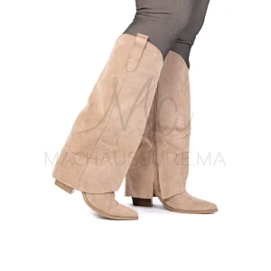 MAHA – Bottes femmes en Kaki