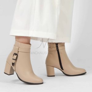 Kalvy – Bottines Femmes en Beige