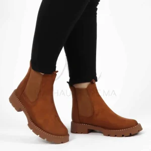 Brocard – Bottines Femmes en Tabac