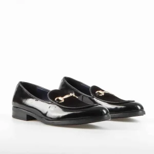 CALIX – Chaussures de ville en Cuir – Noir