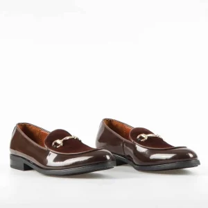 CALIX – Chaussures de ville en Cuir – Tabac