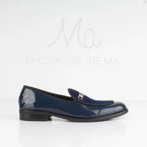 Gallant Chaussures de ville cuir – Bleu