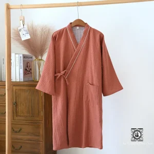 "Asugi" Ensemble Kimono Traditionnel Unisexe en Coton - Confort Japonais