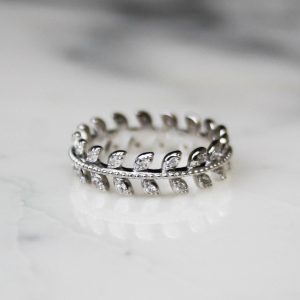 Bague Laurier – Argent 925