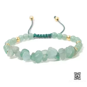 Bracelet en Pierres Naturelles Brutes | Énergie Positive et Élégance Naturelle