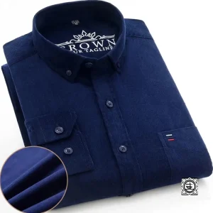 Chemise en Velours Côtelé Homme | Élégance et Confort pour Toutes Occasions