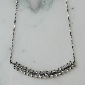 Collier Laurier – Argent 925