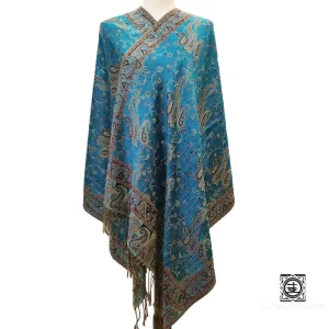 Écharpe Paisley en Tissu Jacquard - Variété Élégante en 19 Couleurs