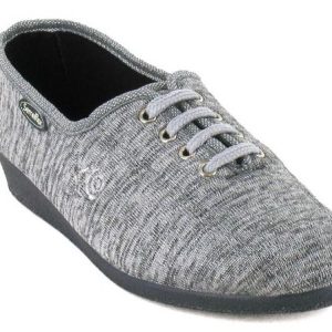 Chaussure décontractée à lacet  toile extensible femme SEMELFLEX Fidji