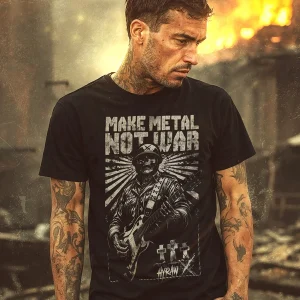 T-shirt MAKE METAL