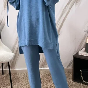 Ensemble Femme 2 Pièces : Haut et Pantalon pour un Style Tendance