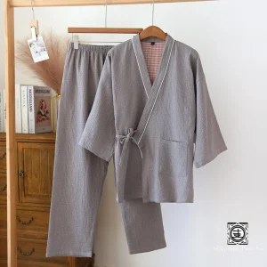 "Kienzen" Ensemble Kimono Unisexe en Coton - Collection Détente Printemps-Été 2024