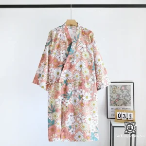 Kimono Floral en Édition Limitée - Éclat Naturel et Design Moderne