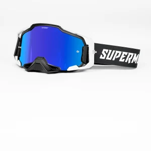 Masque SUPERMOT & Cross Bleu