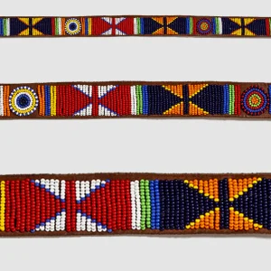 Bandoulière Masai - Geometric & Sun Multicolor