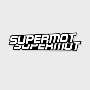 2 Stickers NEW SUPERMOT