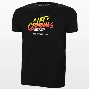 T-shirt Not Criminals SUNSET