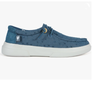 Tennis femme ultra-légère Semelle épaisse Plate Lacet élastiqué Chaussant large PITAS Coloris blanc ou bleu