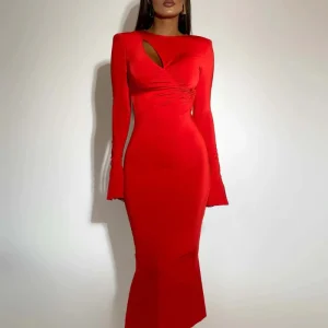 Robe automne hiver chic