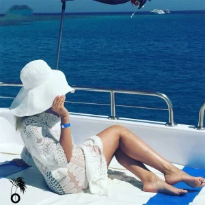 Robe de Plage sexy en dentelle transparente