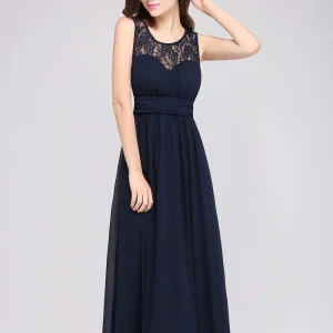 Robe bleu marine demoiselle d'honneur