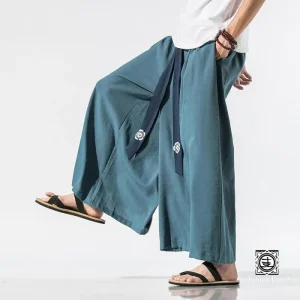 "Ryouichi" Pantalon en Coton