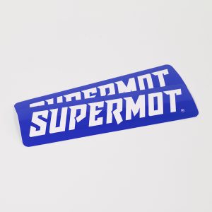 2 Stickers SUPERMOT ORIGIN Bleu