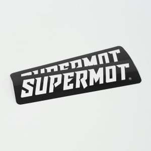 2 Stickers SUPERMOT ORIGIN Noir