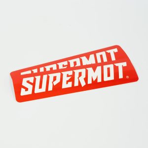 2 Stickers SUPERMOT ORIGIN Rouge