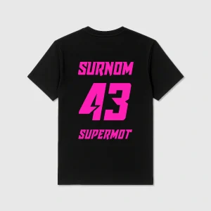 T-Shirt PERSONNALISÉ Fluo Rose